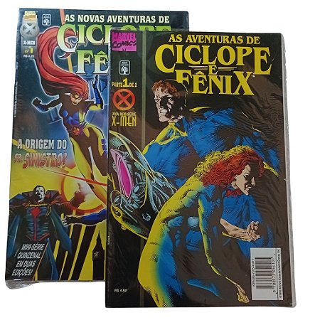 AS AVENTURAS E NOVAS AVENTURAS DE CICLOPE E FÊNIX - MINI SERIES - ABRIL
