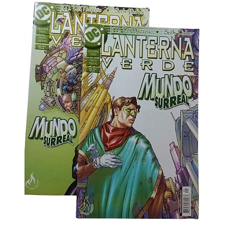 LANTERNA VERDE MUNDO SURREAL- - ED MYTHOS