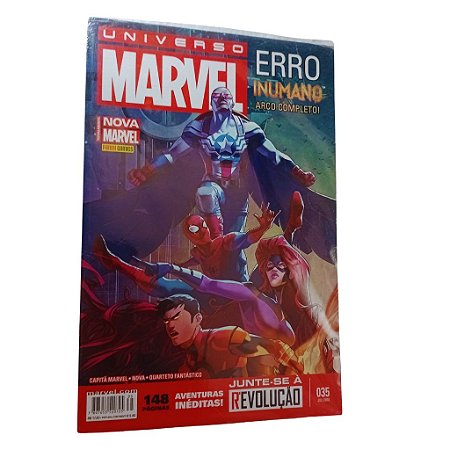 UNIVERSO MARVEL 035 - ERRO INUMANO - Panini