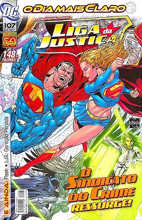 LIGA DA JUSTIÇA nº 107 - O Sindicato do Crime ressurge ! - Ed Panini
