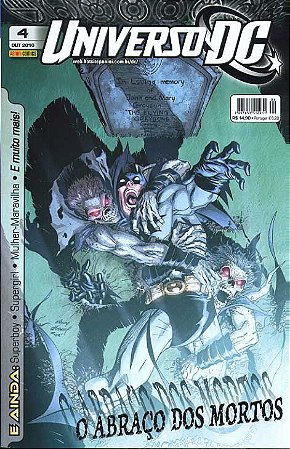 UNIVERSO DC 2ª série nº 04 - O ABRAÇO DOS MORTOS - Ed Panini