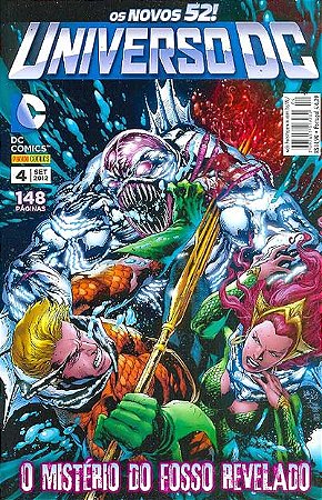 UNIVERSO DC 3ª série nº 04 - O MISTÉRIO DO FOSSO REVELADO- Ed Panini