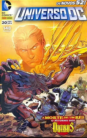 UNIVERSO DC 3ª série nº 20 - A Morte de um Rei - Ed Panini