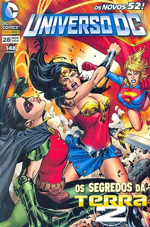 UNIVERSO DC 3ª série nº 28 - OS SEGREDOS DA TERRA 2 - Ed Panini