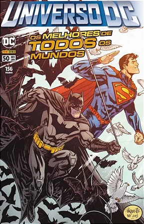 UNIVERSO DC 3ª série nº 50 - O MELHOR DE TODOS OS MUNDOS - Ed Panini
