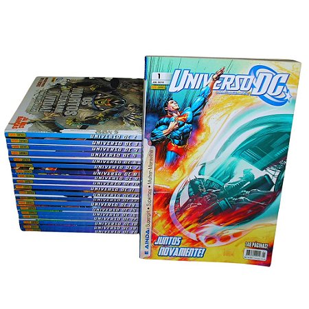 PAC UNIVERSO DC 2ª série nº 01 AO 20 - Juntos Novamente - Ed Panini