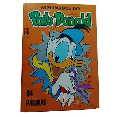 ALMANAQUE DO DONALD Nº 04 - ED ABRIL