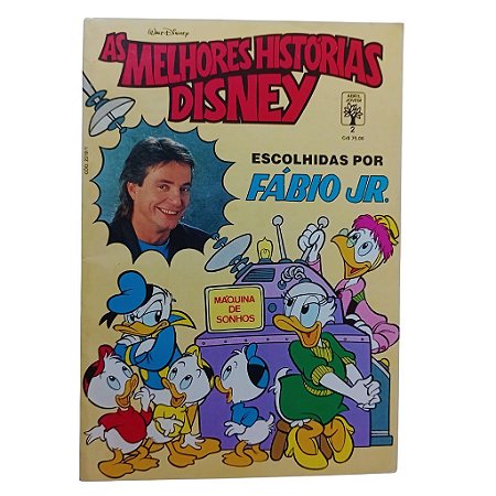 AS MELHORES HISTÓRIAS DISNEY Nº 02 - ED ABRIL - FABIO JUNIOR
