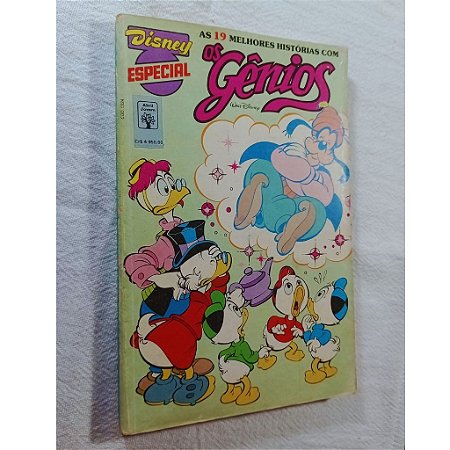 DISNEY ESPECIAL Nº 130 - OS GÊNIOS - ED ABRIL