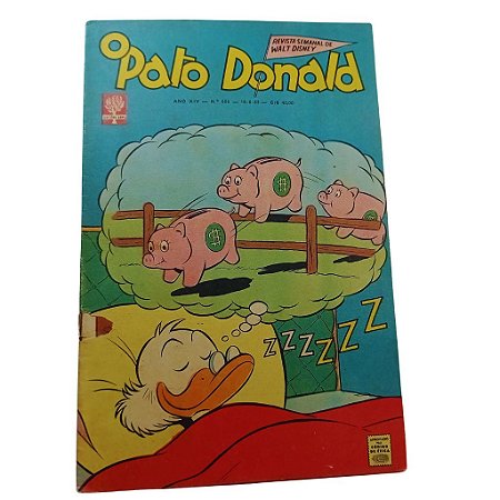 O PATO DONALD nº 606 - Ano 1963 - Ed Abril