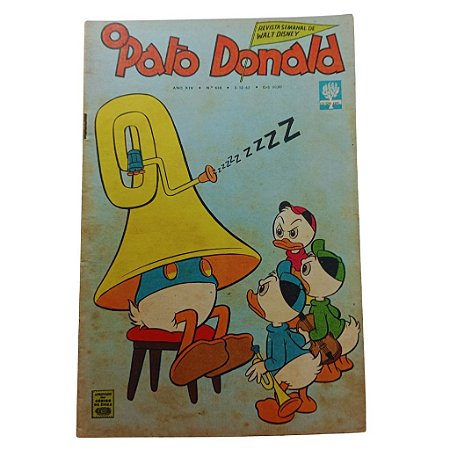 O PATO DONALD nº 630- Ano 1963 - Ed Abril