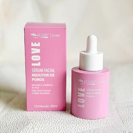 Sérum Facial Redutor de Poros Max Love