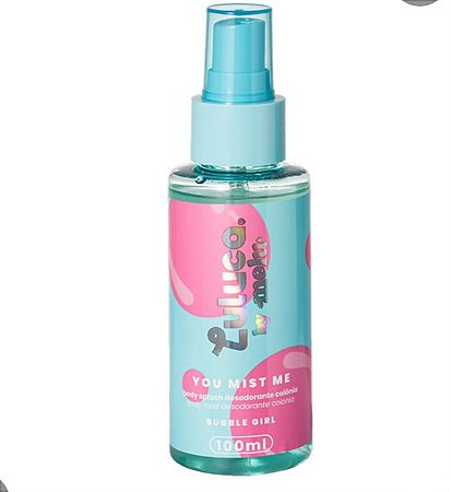 Body Splash Brownie Bubble Girl Luluca