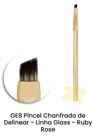 Pincel Chanfrado Para Delinear