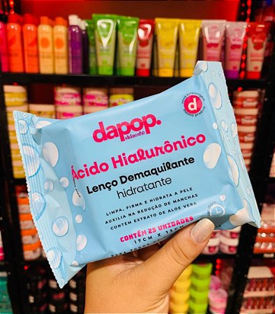 Lenço Umedecido Ácido Hialurônico