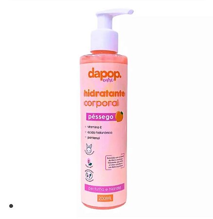 Hidratante Corporal Pêssego Dapop