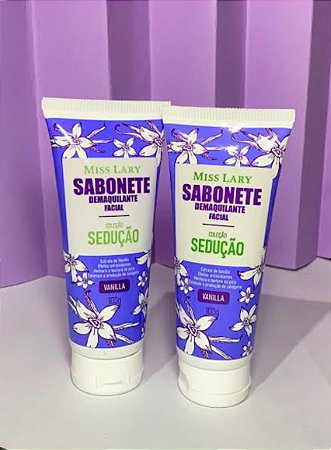 Sabonete Demaquilante Facial Sedução Miss Lary