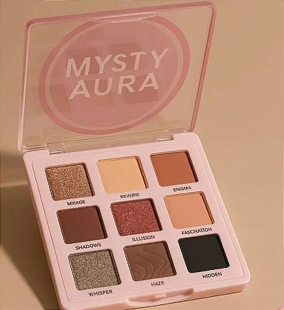 Paleta de sombras Myst Aura Ruby Rose