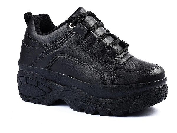 tenis chunky feminino preto