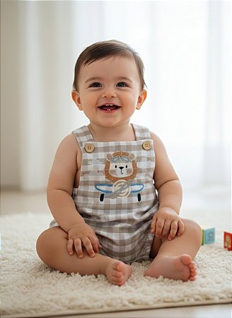 Jardineira leão aviador