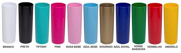 Copo long drink - coloridos