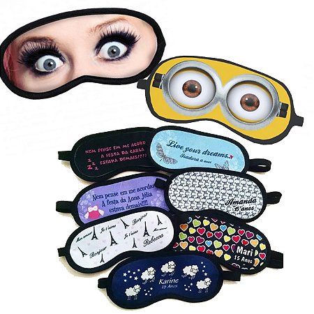 Máscara de Dormir de Neoprene - presonalizada