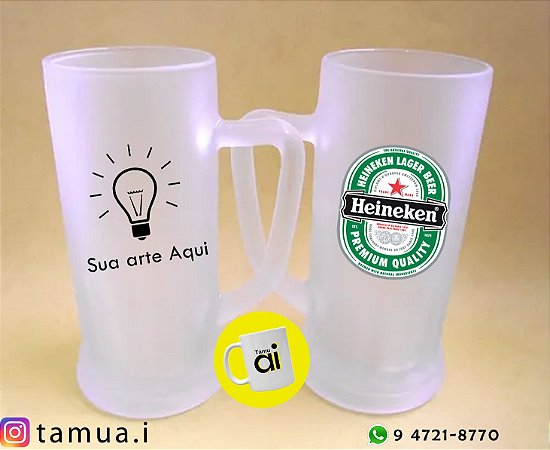Caneca de chopp Jateada