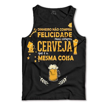 Regata Masculina Camisa Básica Dry Fit Poliéster