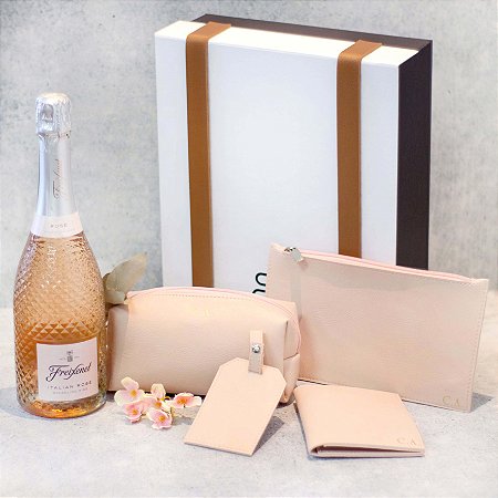 Kit Personalizado Viagem com Espumante