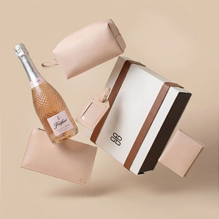 Kit Personalizado Viagem com Espumante