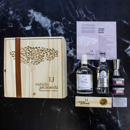 Kit Corporativo Gin WoodBox