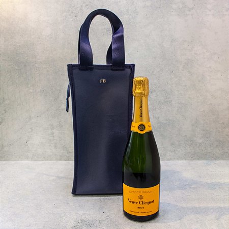 Kit Veuve Clicquot + Bolsa Porta Champagne Personalizada Térmica