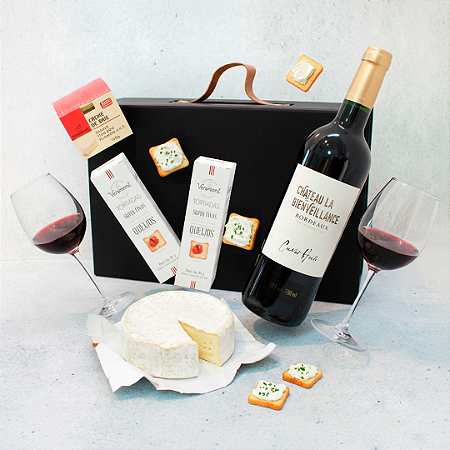 Kit Gourmet Bordeaux & Queijos