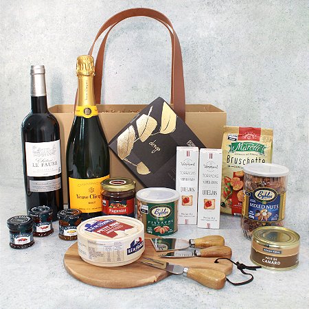 Kit Veuve Clicquot & Château Le Faure – Luxo e Experiência Gourmet