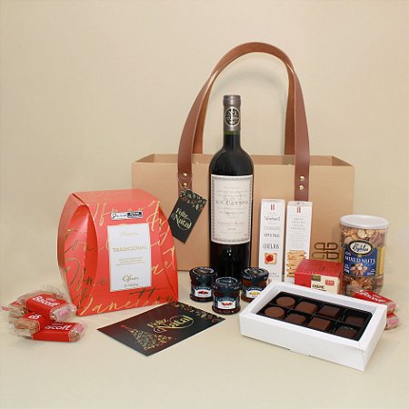 Kit Cesta Natalina Gourmet DV Catena e Ofner