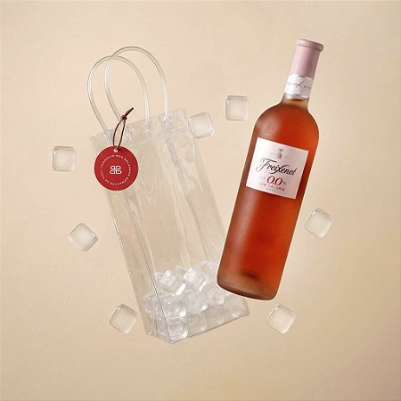 Kit Verão Freixenet Rosé Zero Álcool com Icebag + gelos