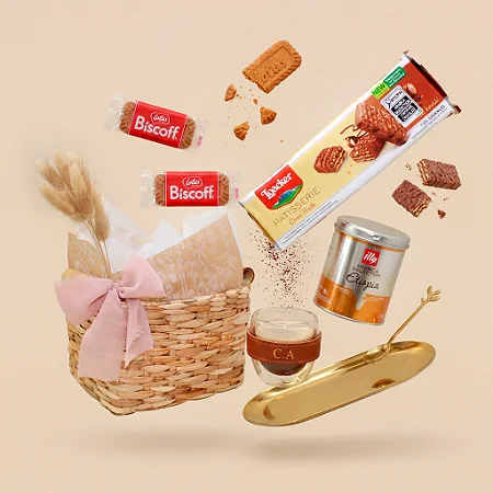 Kit Coffee Experience Personalizado Illy Etiopia & Biscoff
