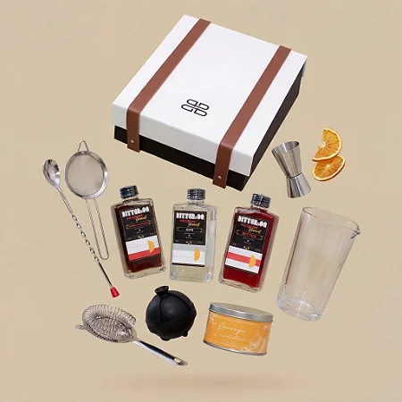 Kit Monte seu Negroni Full - Colab Bitter&Co