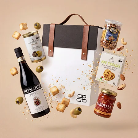 Kit Vinho Barolo Bonardi Gourmet