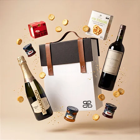 Cesta Luxo DV. Catena, Chandon & Brie