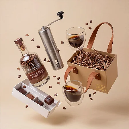Kit Café Especial Zanelli Nanolote, Moedor & Copos