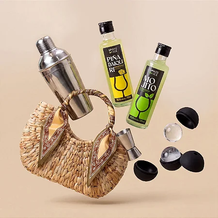 Kit Mixology Tropical: Cocktails & Bolsa Resort