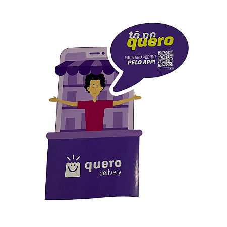 Adesivo "tô no quero"