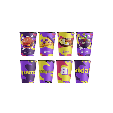 Copos colecionáveis 550ml