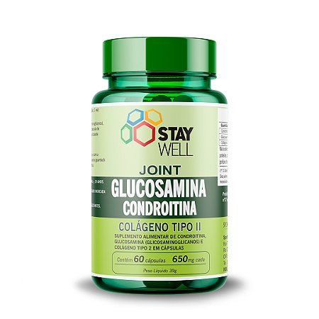 Glucosamina + Condroitina + Colágeno Tipo 2 100% Puro - Sports Nutrition