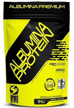Albumina Pure Protein 1kg Sports Nutrition