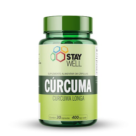 Cúrcuma - 30 Cápsulas Stay Well