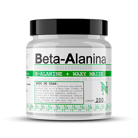 Beta Alanina + Creatina + Wazy Maize - 200g - Nano Farma