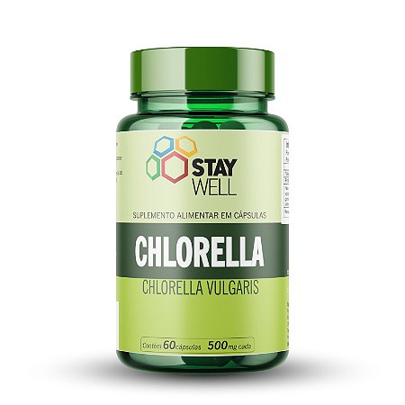 Chlorella - 60 Cápsulas - Stay Well