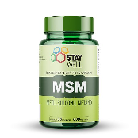 MSM - 60 cápsulas - Stay Well